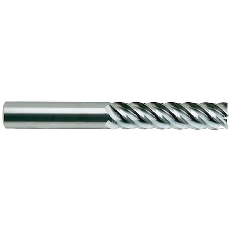 Yg-1 Tool 5 Flute Long Length 45 Deg Helix Tialn-Futura Coated Carbide 58593TF